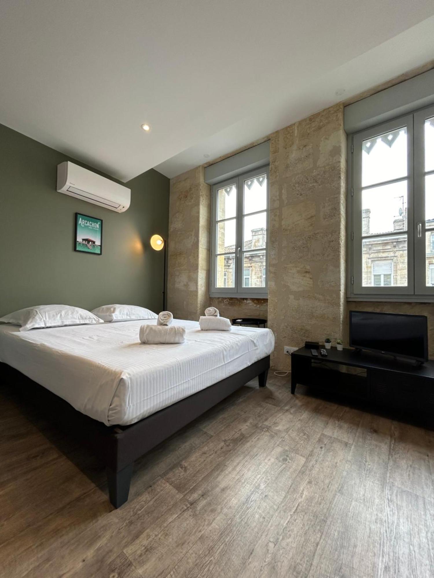 Studio Lumineux Avec Climatisation Pour 2 Personnes Burdeos Exterior foto